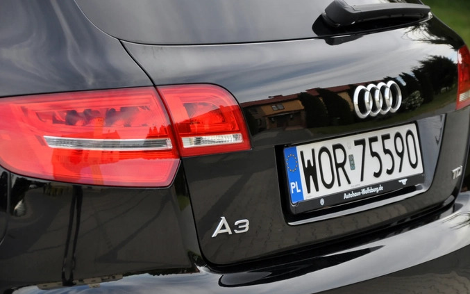 Audi A3 cena 44900 przebieg: 199895, rok produkcji 2011 z Moryń małe 704